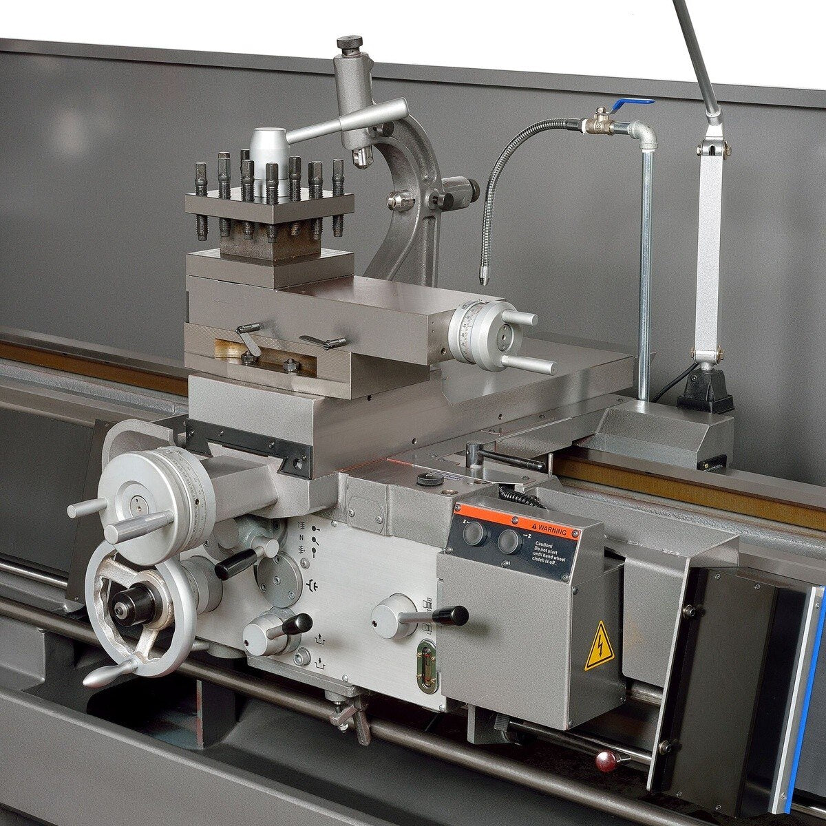 Jet JT1-3321 26 x 130 Large Spindle Bore Gear Head Lathe with Newall NMS800 and Taper Attachment Kit - 5