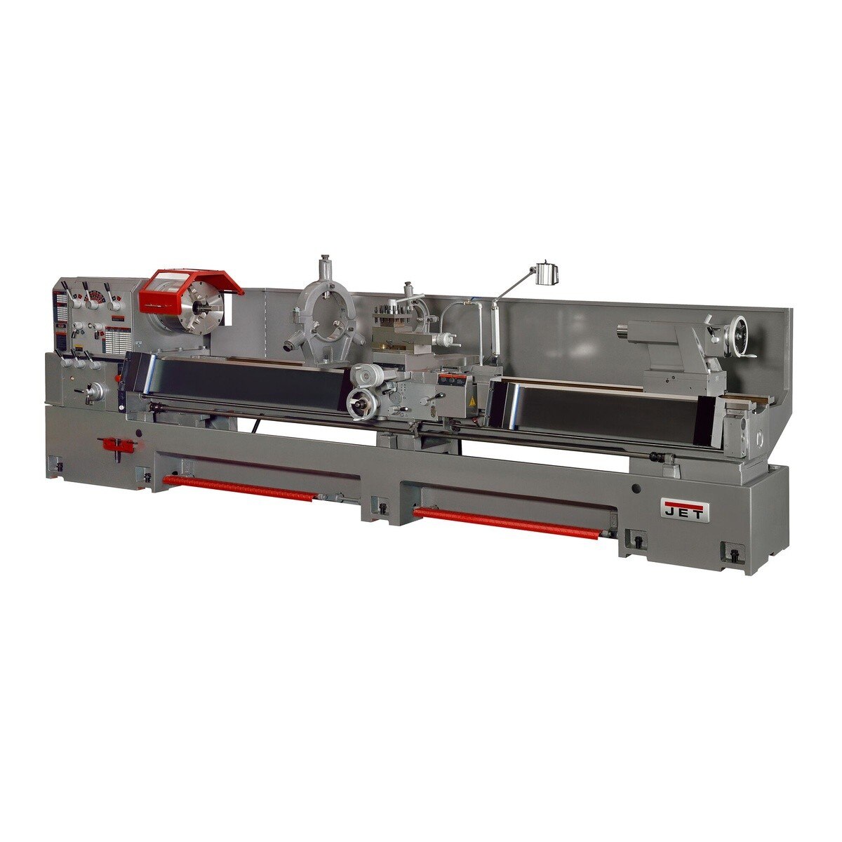 Jet JT1-3324 26" x 130" Large Spindle Bore Gear Head Lathe with Acu-Rite 303 DRO - 3