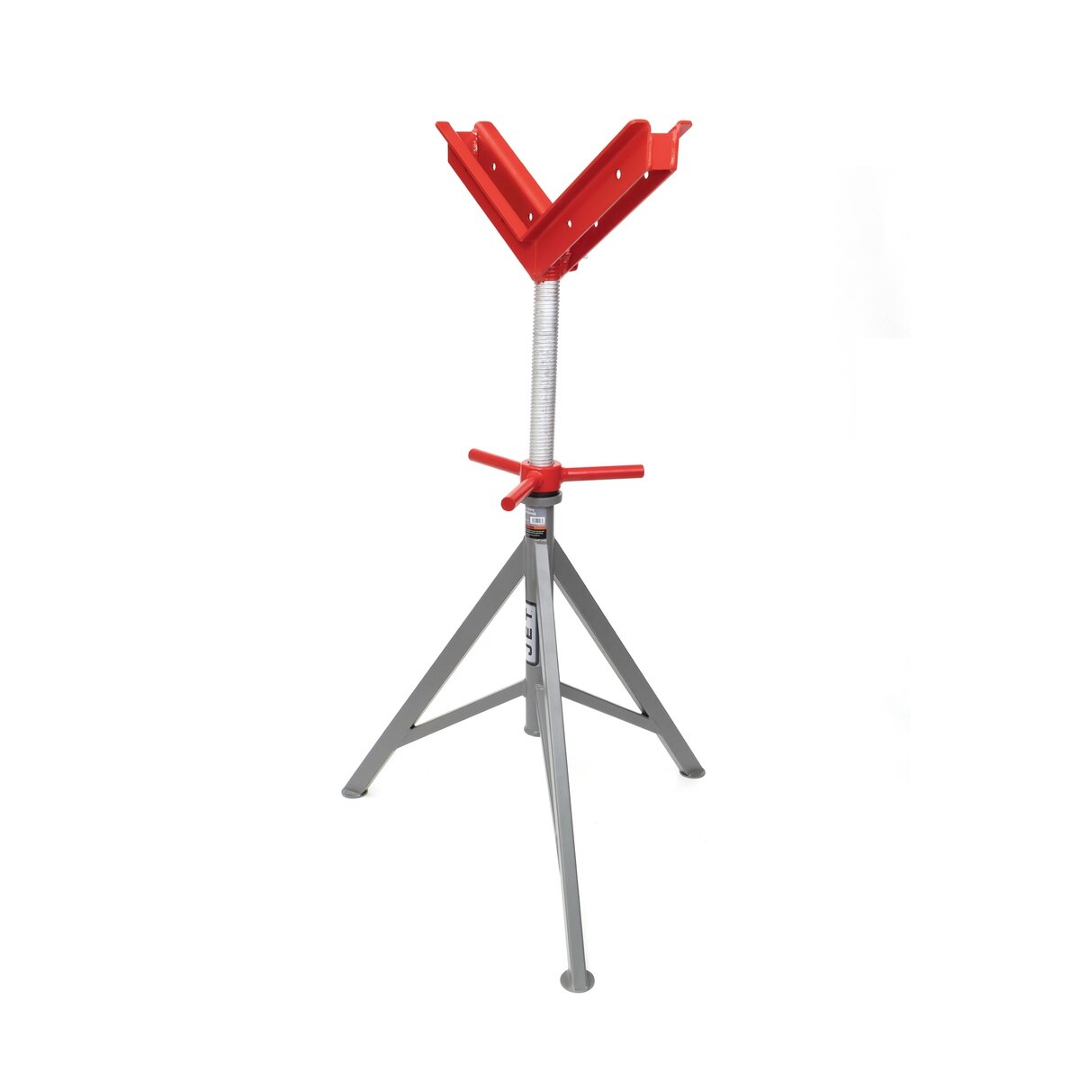 Jet JT1-3807 JPJ-BFX-V Big V Fixed Pipe Jack Stand 5000 lb Capacity Adjustable 34" to 45" - 4