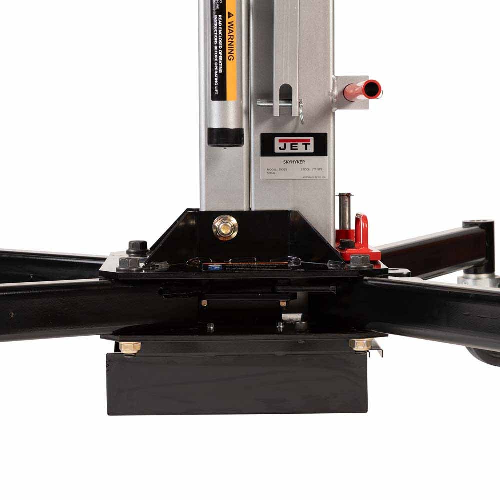 Jet JT1-595 SKY25 SkyHyker Jobsite Material Lift - 25' Max Height - 2000 lb Lifting Capacity - 16