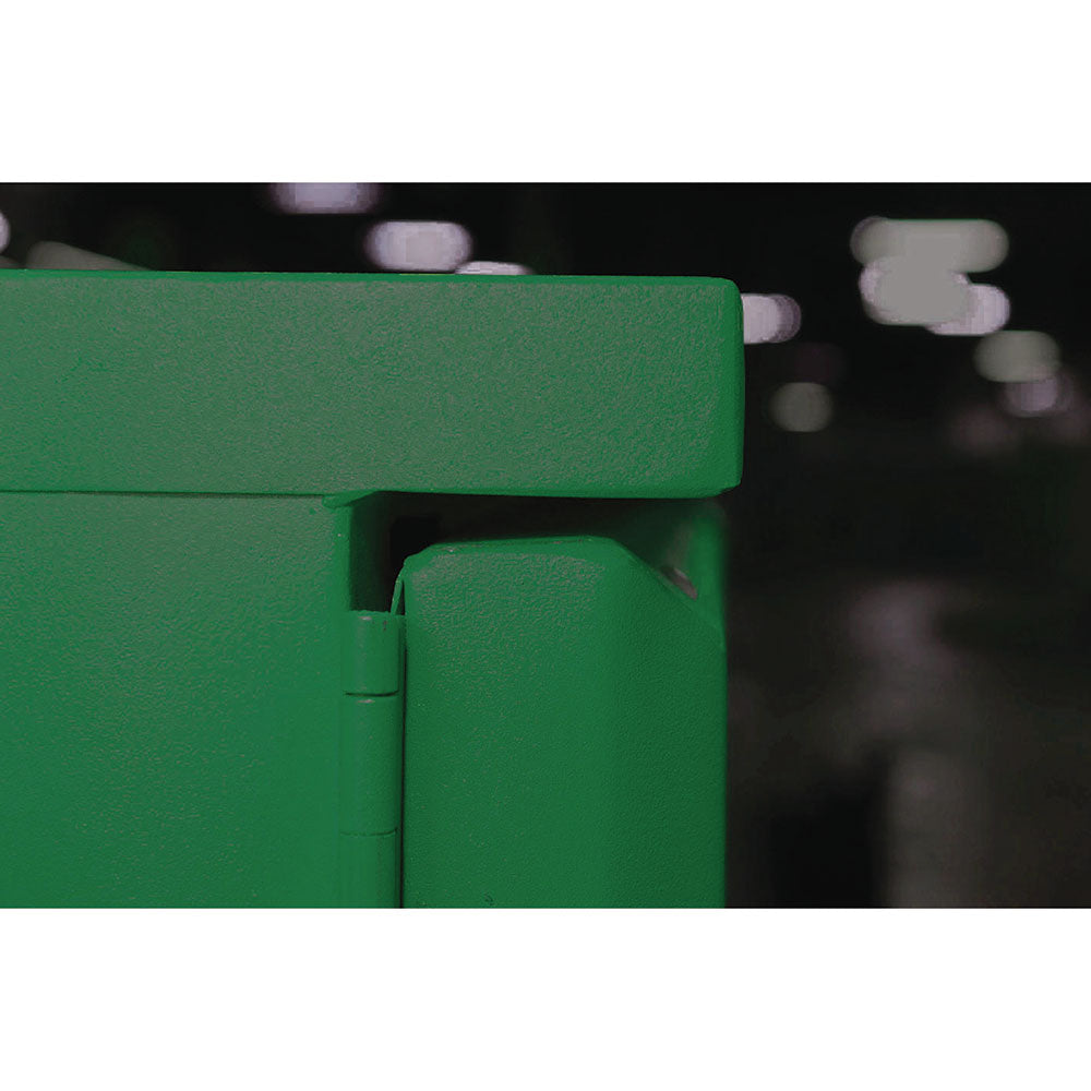 Crescent Jobox 1-750620 12 Gallon Pesticide Manual Close Safety Cabinet - Green - 3