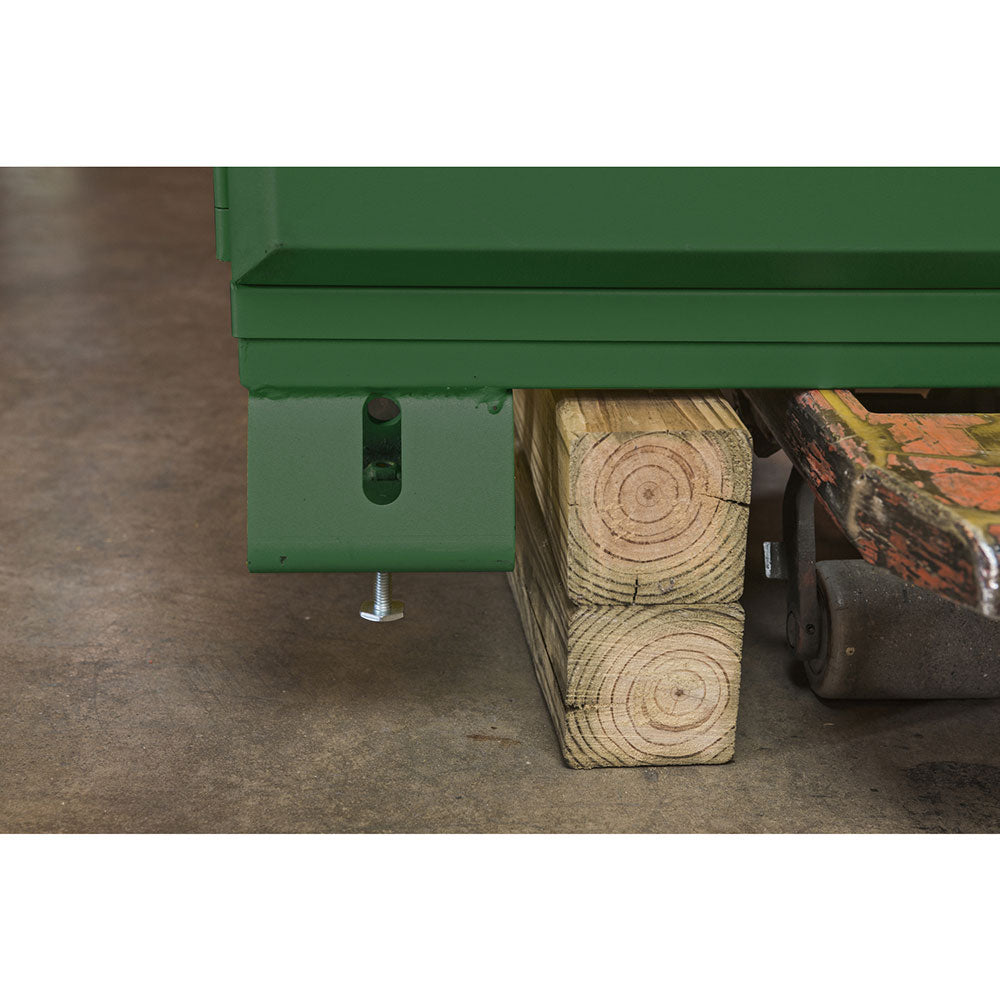 Crescent Jobox 1-750620 12 Gallon Pesticide Manual Close Safety Cabinet - Green - 8