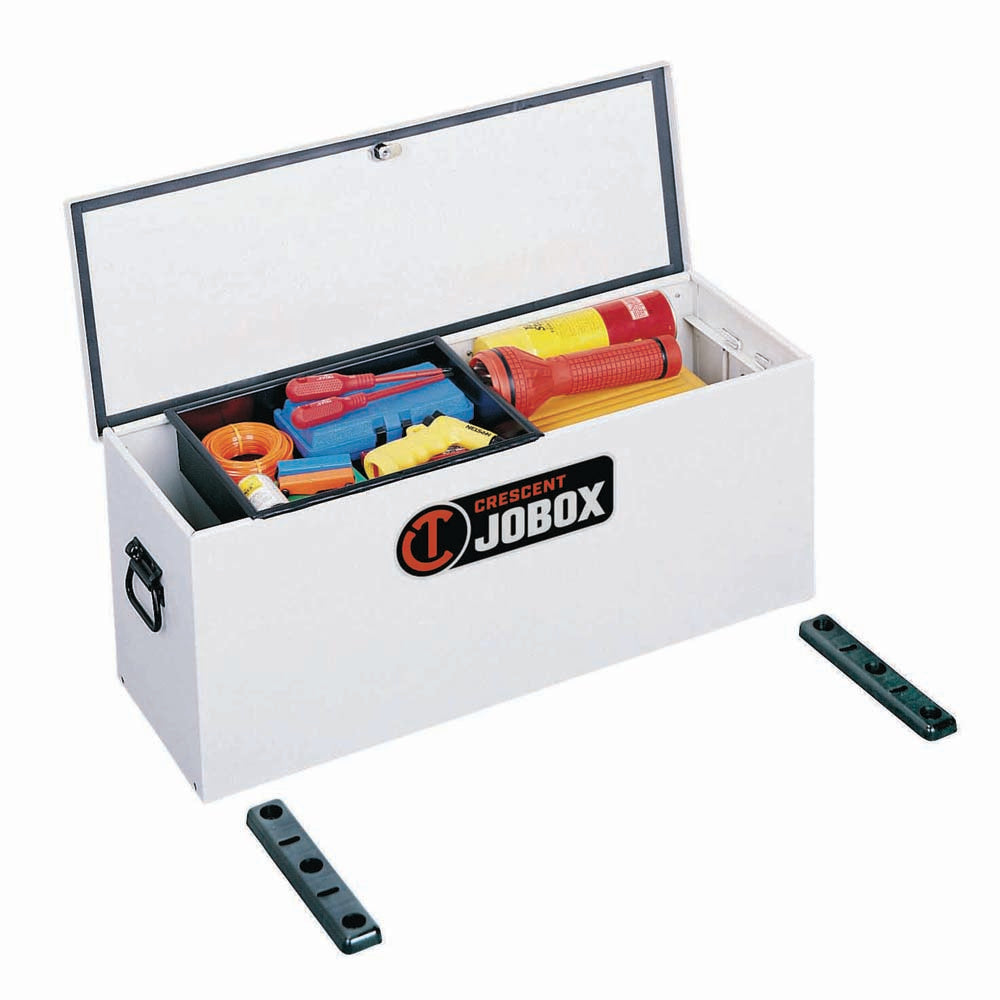 Jobox 810000 32" Steel Portable Truck Chest With Mounting Base Plates