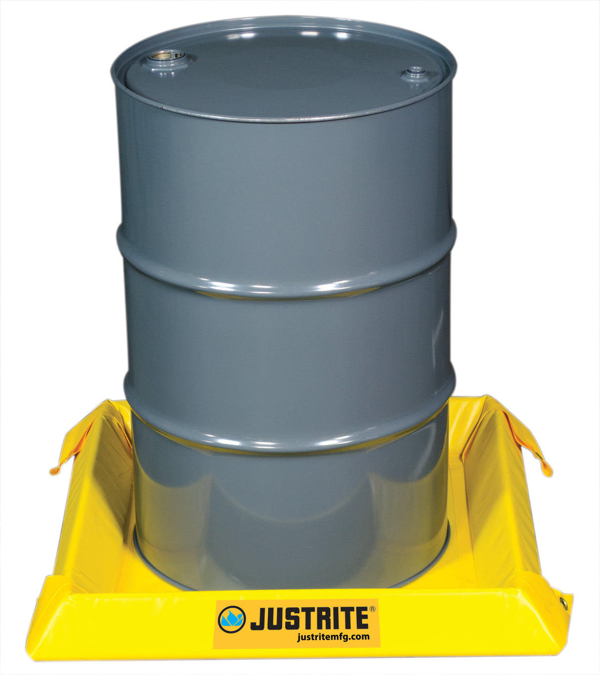 Justrite 28400 Maintenance Spill Berm, 4in wall, 2' x 2', 10 Gal.