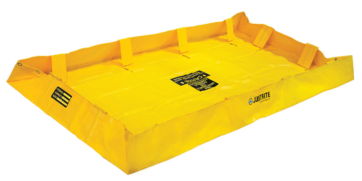 Justrite 28564 QuickBerm Lite Containment Berm 4' x 8', 159 Gal.
