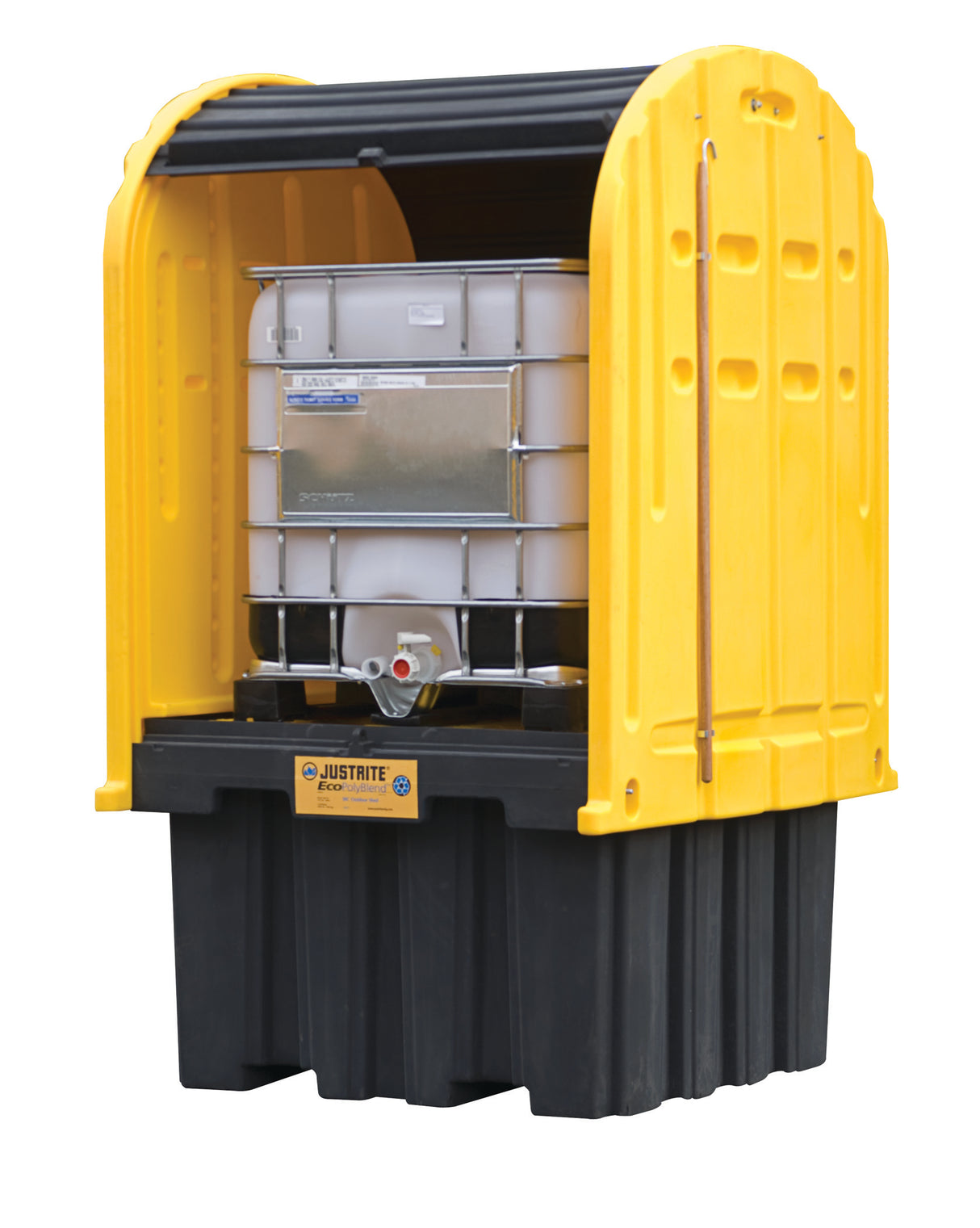 Justrite 28677 IBC Indoor Shed with Pallet