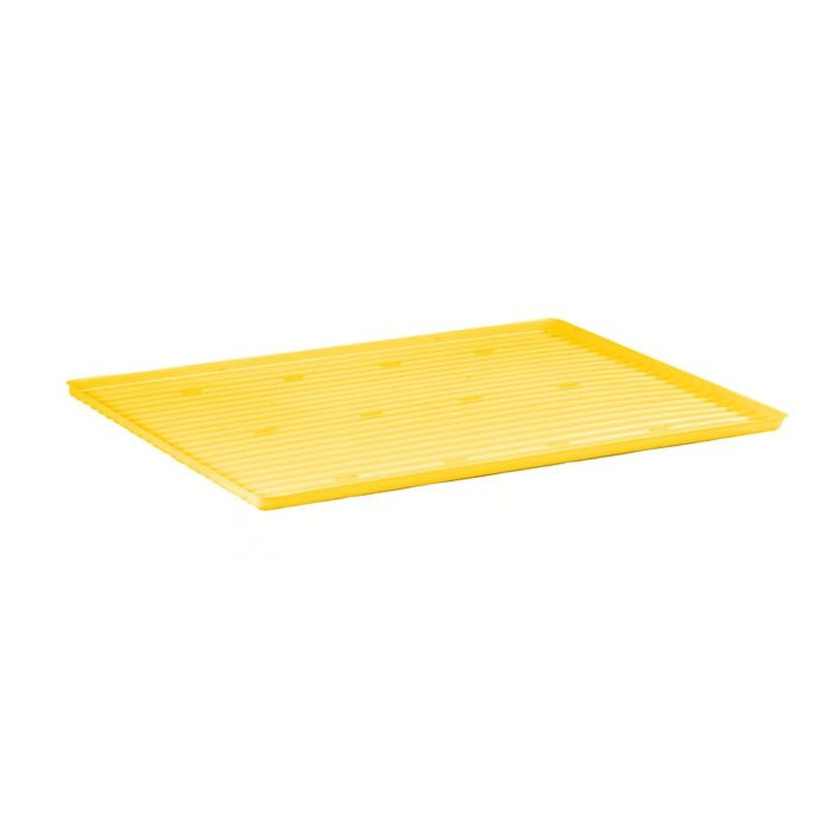 Justrite 29050 Poly Tray and Sump Combo for Shelf 29935 for 2 or 4 Gallon Safety Cabinets Yellow