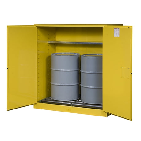 Justrite 899100 65"x59"x34" Vertical Drum Sure-Grip EX Safety Cabinet