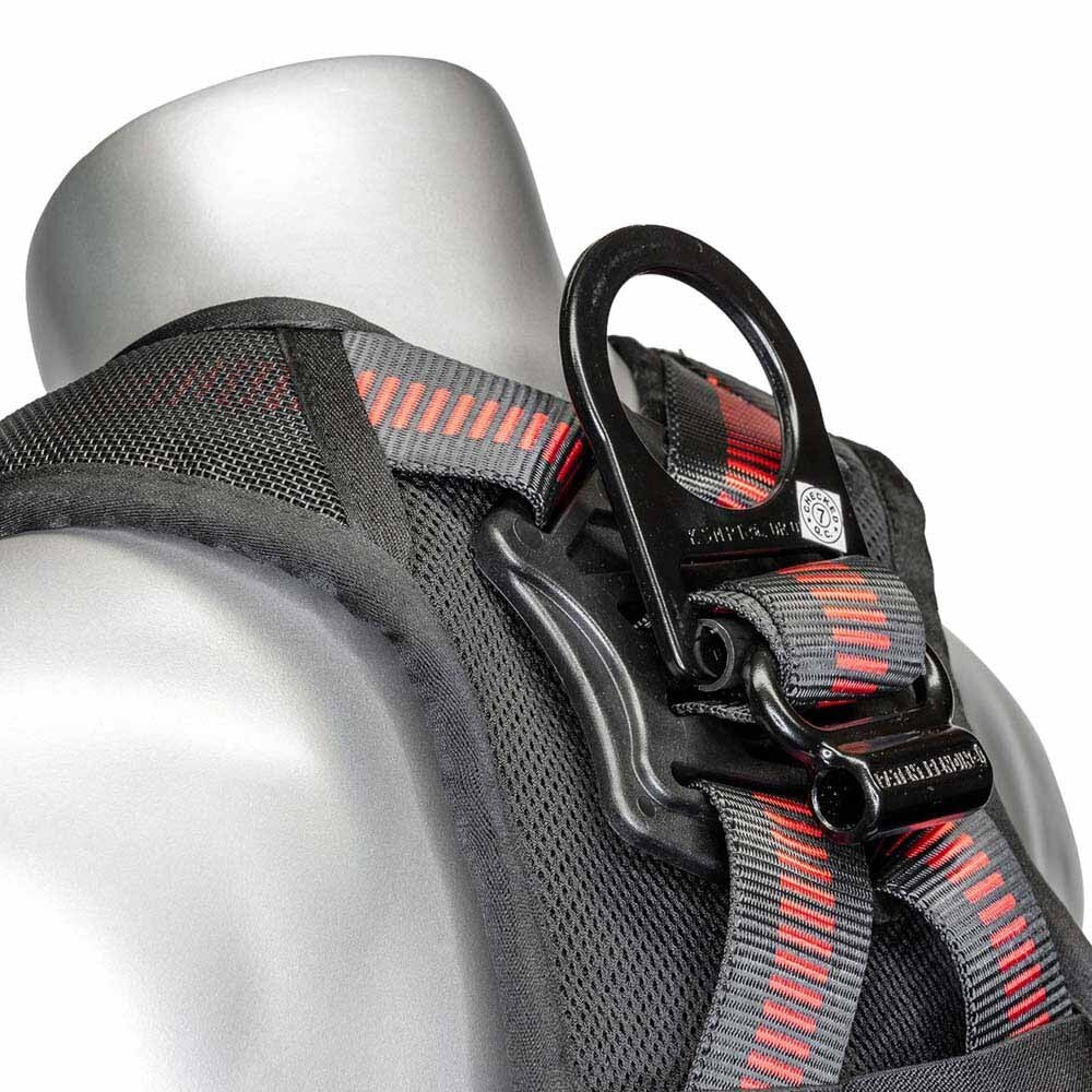 KStrong UFH15201GQ(M-L) Elite+ 5-Point Full Body Harness, Dorsal D-Ring, ANSI - 6