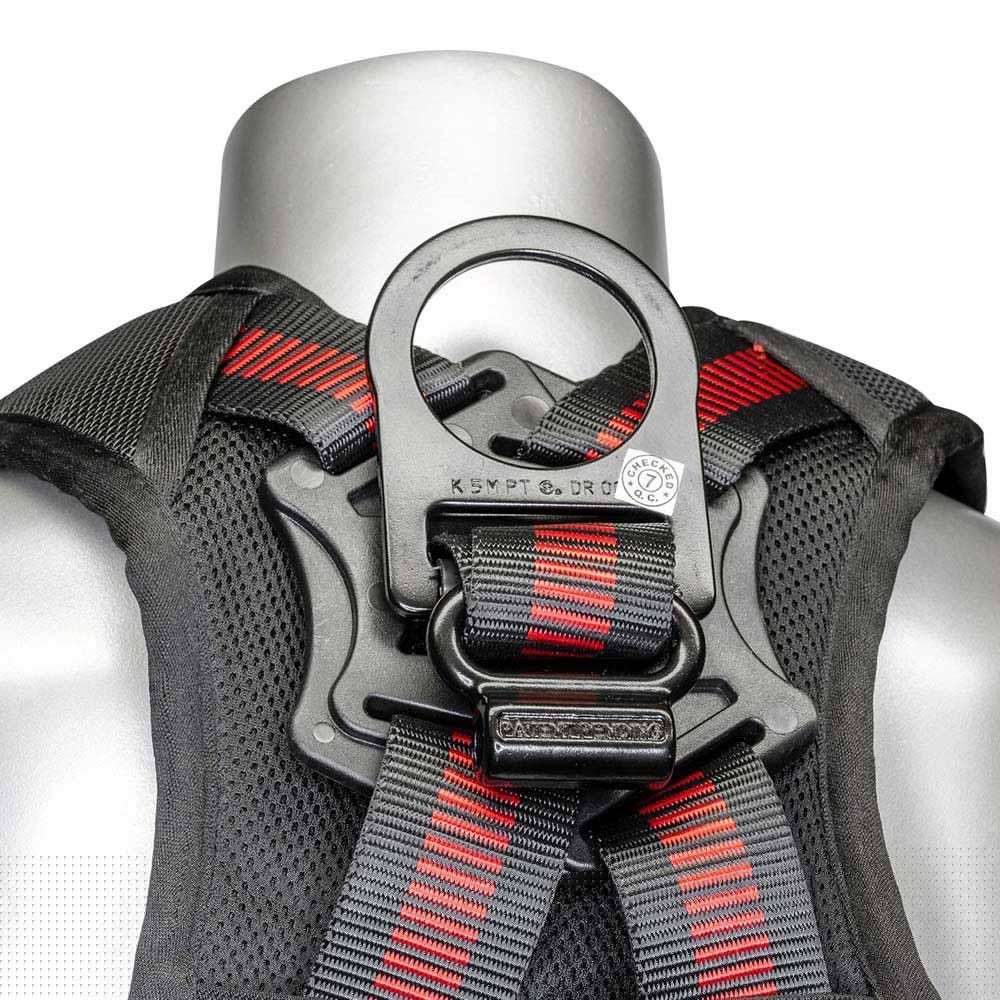 KStrong UFH15201GQ(M-L) Elite+ 5-Point Full Body Harness, Dorsal D-Ring, ANSI - 7