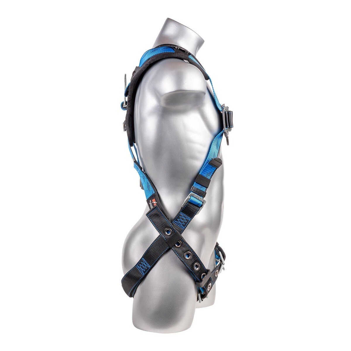KStrong UFH16201GP(XL-2X) 5-Point ANSI Full Body Harness with Removable Back Shoulder Pad - 5