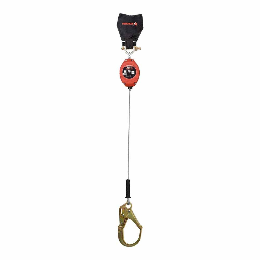 KStrong UFS310206L 8.5 ft. Cable SRL with Swivel Snap Hook, Dorsal Connector, ANSI - 2
