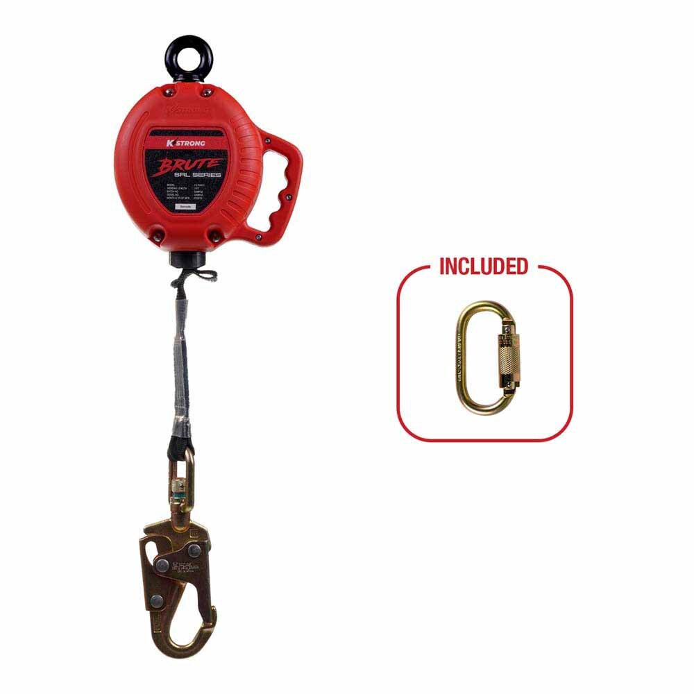 KStrong UFS350011 11 ft Web SRL with Swivel Snap Hook and Carabiner