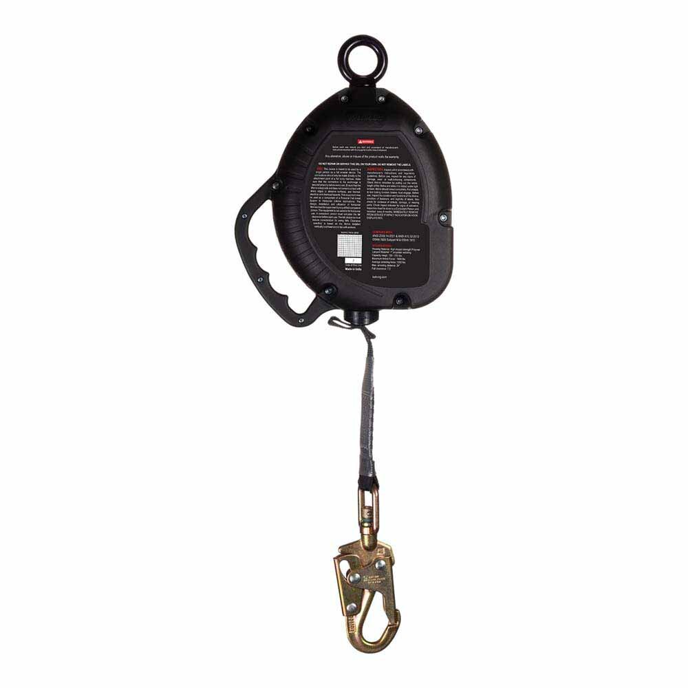 KStrong UFS350025 25 ft Web SRL with Swivel Snap Hook, Carabiner, Tagline ANSI - 3