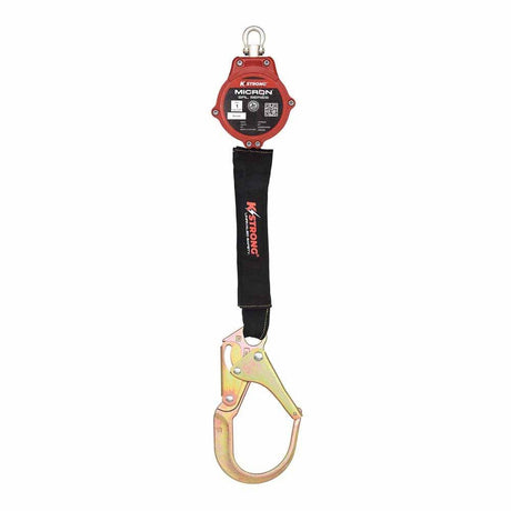 KStrong UFS394006 6 ft Arc Flash SRL Steel Rebar Hook Harness Connector ANSI