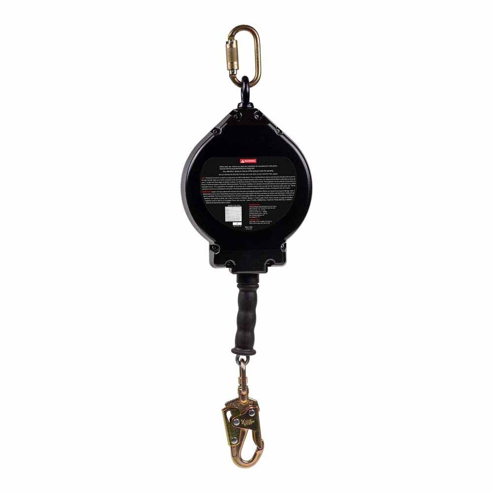 KStrong UFS480050 50 ft Aluminum Cable SRL with Snap Hook & Carabiner - 4