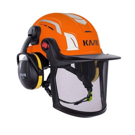 Kask WHE00086.203 Zenith X Air Combo Hard Hat Helmet System - Orange