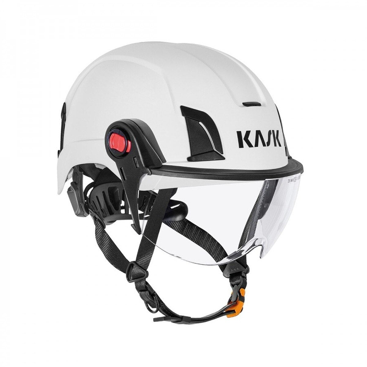 KASK WKI00020-500 Clear Polycarbonate ZEN Visor Kit for Safety Helmets – Anti-Fog, Scratch Resistant