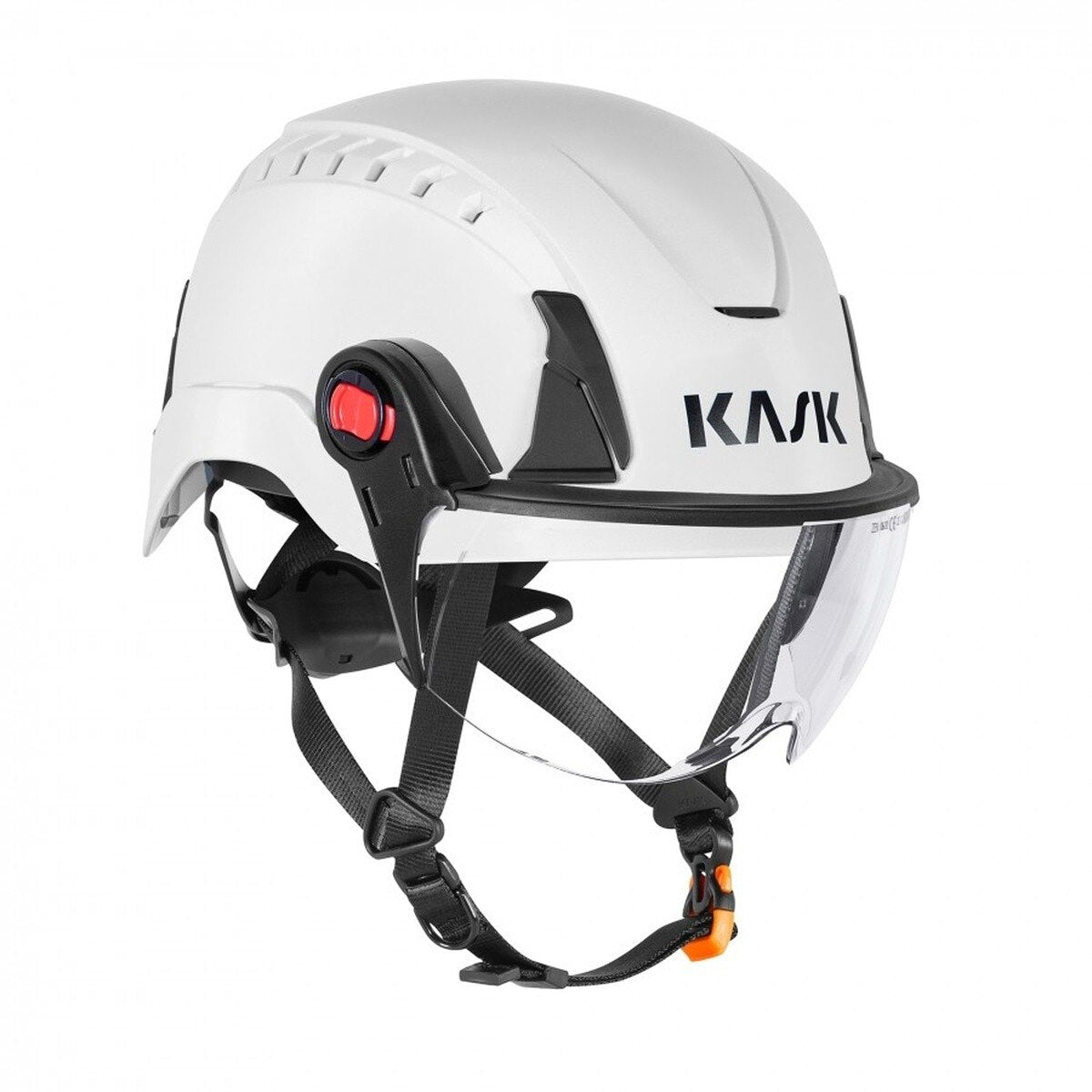 KASK WVI00038-510 Smoke ZEN Visor – Panoramic Polycarbonate Eye Protection for Helmets