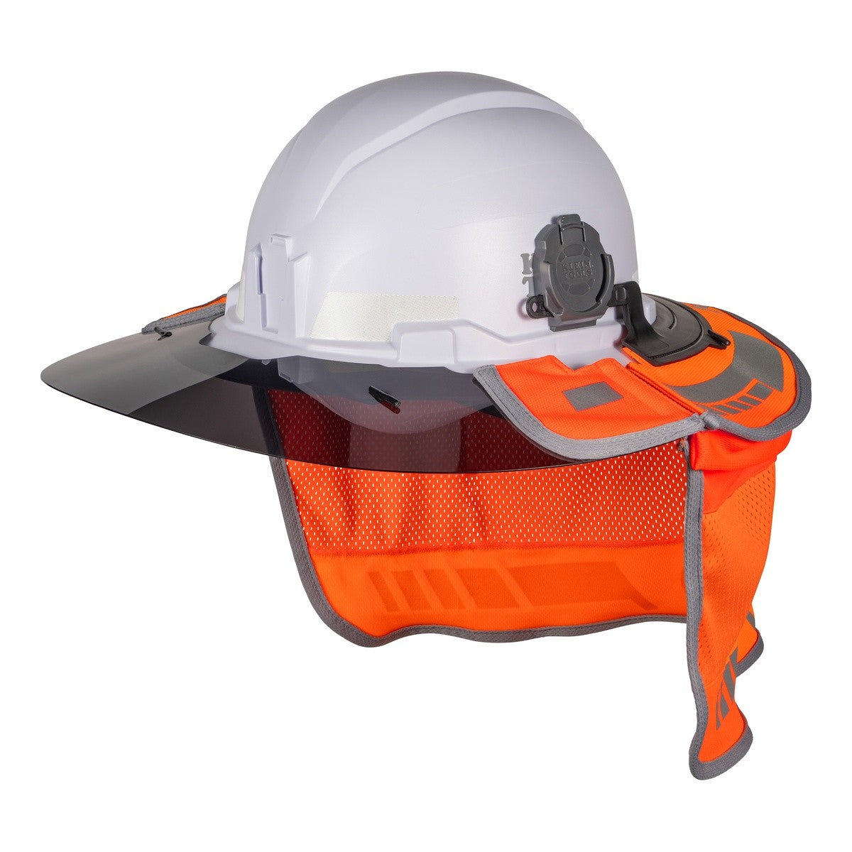 Klein Tools 03011 Hybrid Brim Sombrero Hard Hat Sun Shade with Removable Neck Shade
