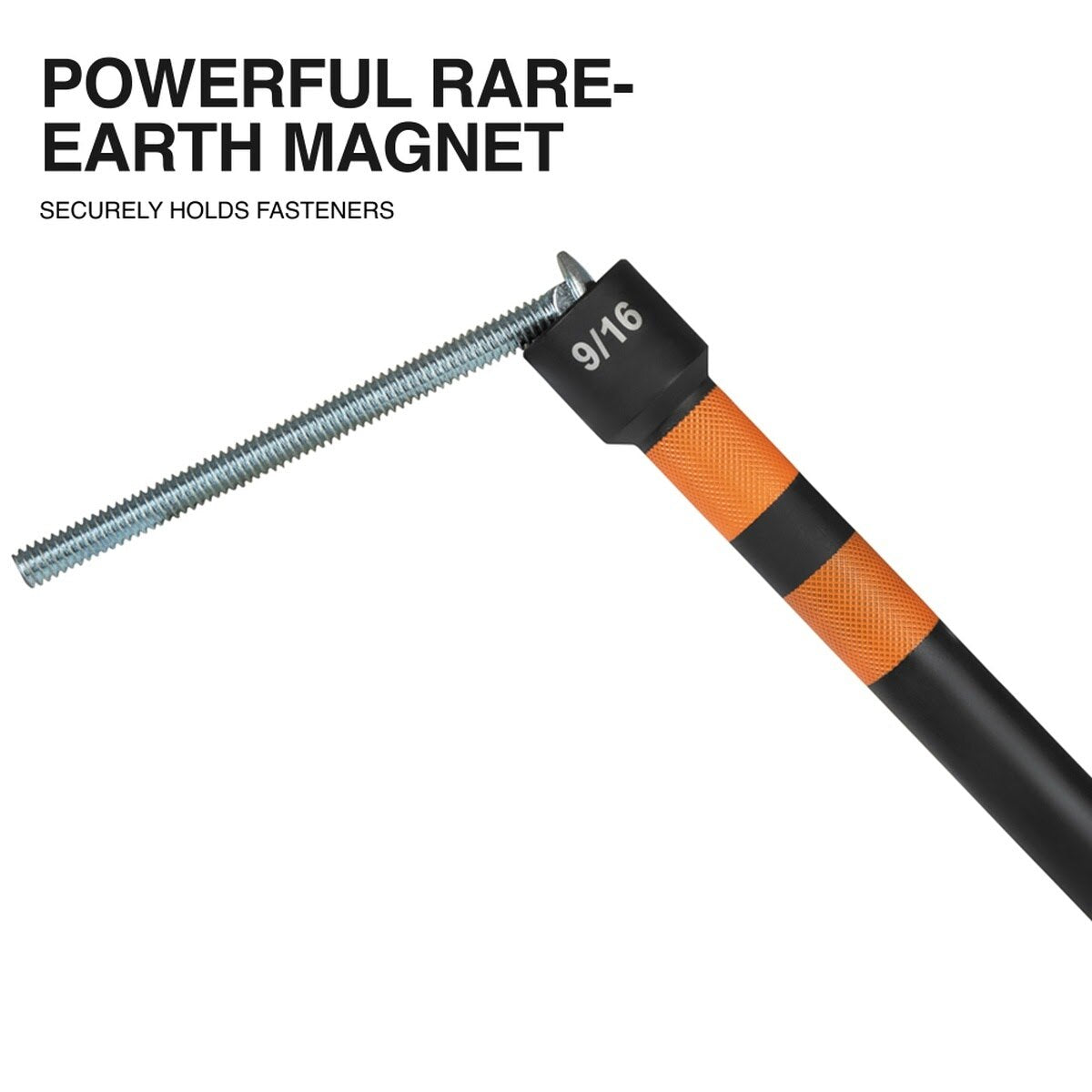 Klein 10916PNDC 9/16 Inch Magnetic Color-Coded Power Nut Setter, 10 Inch Hollow Core Impact Rated - 4