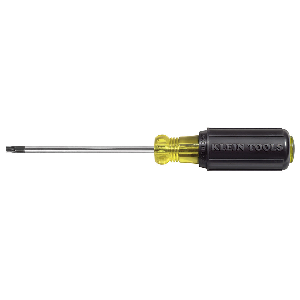 Klein Tools 19545 T27 TORX Screwdriver, Round Shank, Cushion Grip