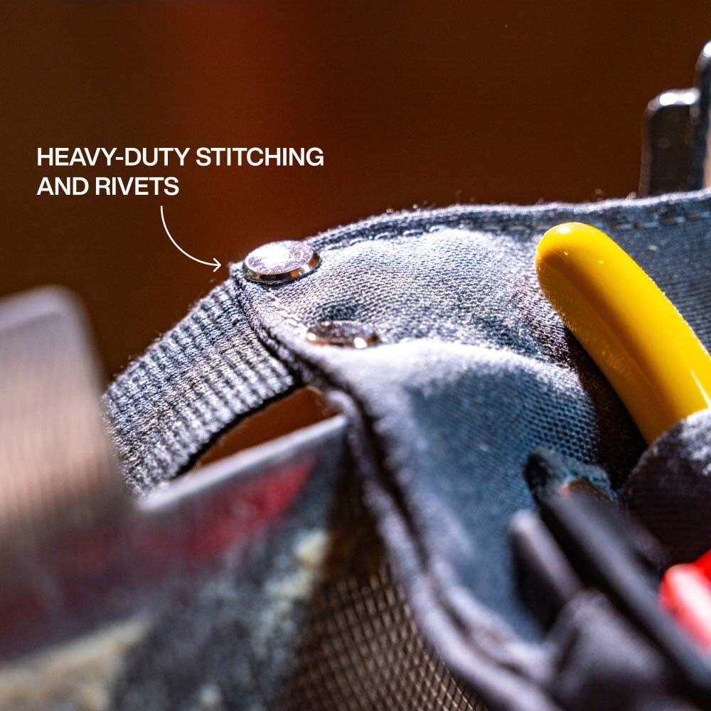 Klein 21022 6-Pocket Tool Apron for Tool Carrying - 5