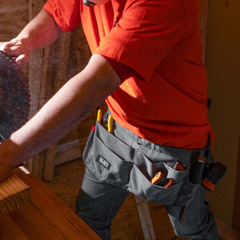 Klein 21022 6-Pocket Tool Apron for Tool Carrying - 7
