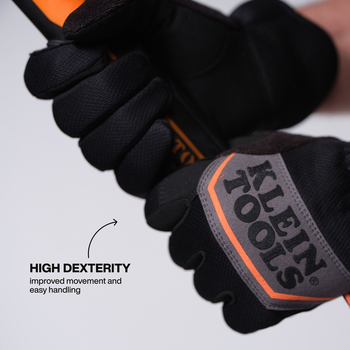Klein 22020 Lightweight General Purpose Touchscreen Gloves Medium Size 9 (1 Pair) - 3