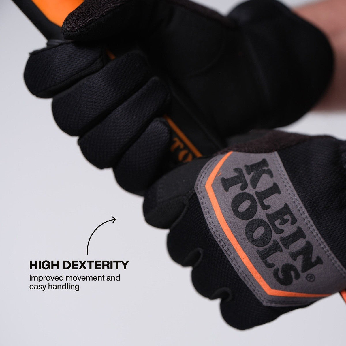 Klein 22022 Lightweight General Purpose Touchscreen Gloves XL 9.9 in. Length (1 Pair) - 3