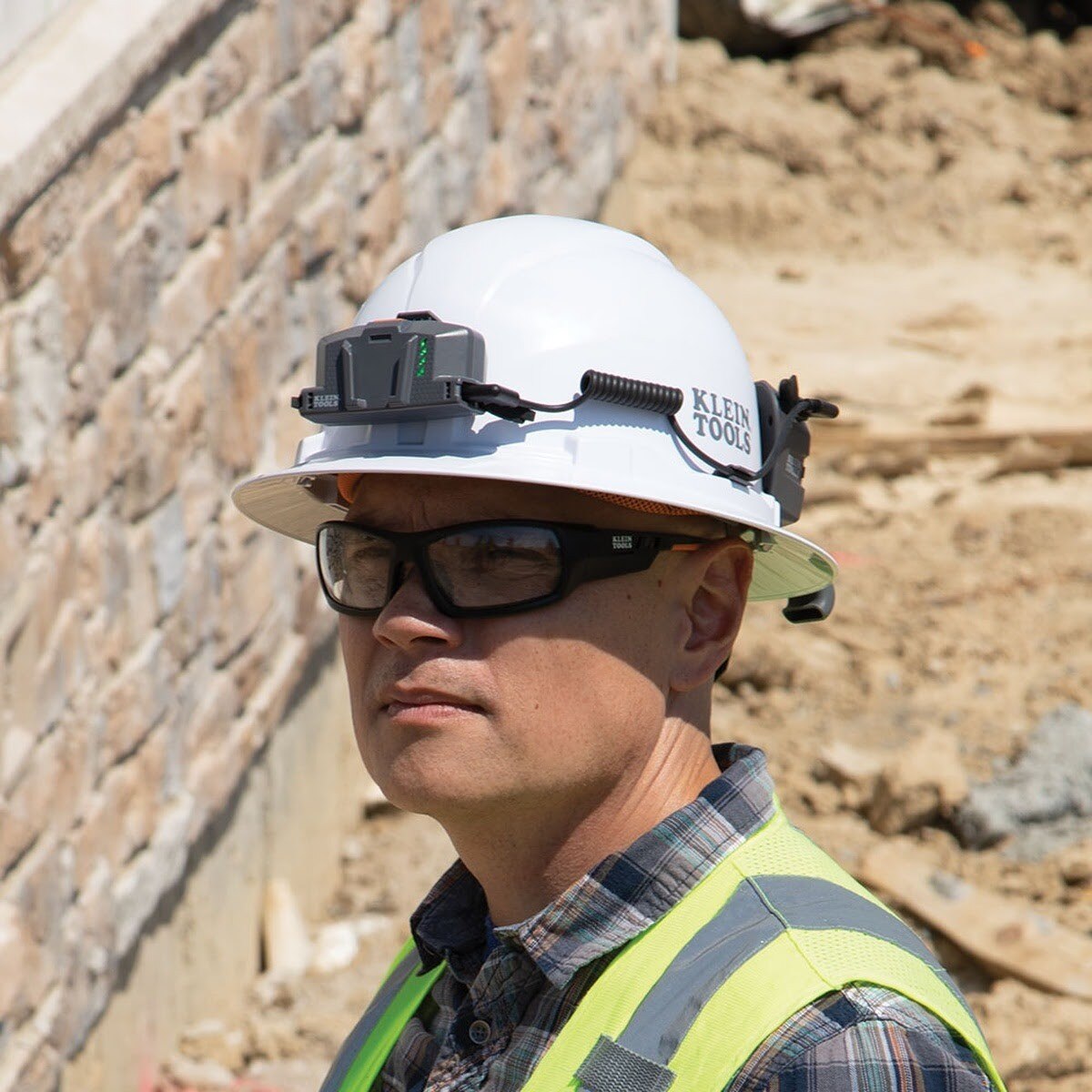 Klein 29025 Modular Rechargeable Battery for Hard Hat Cooling Fan and USB-C Devices (USB-C Cable) - 9