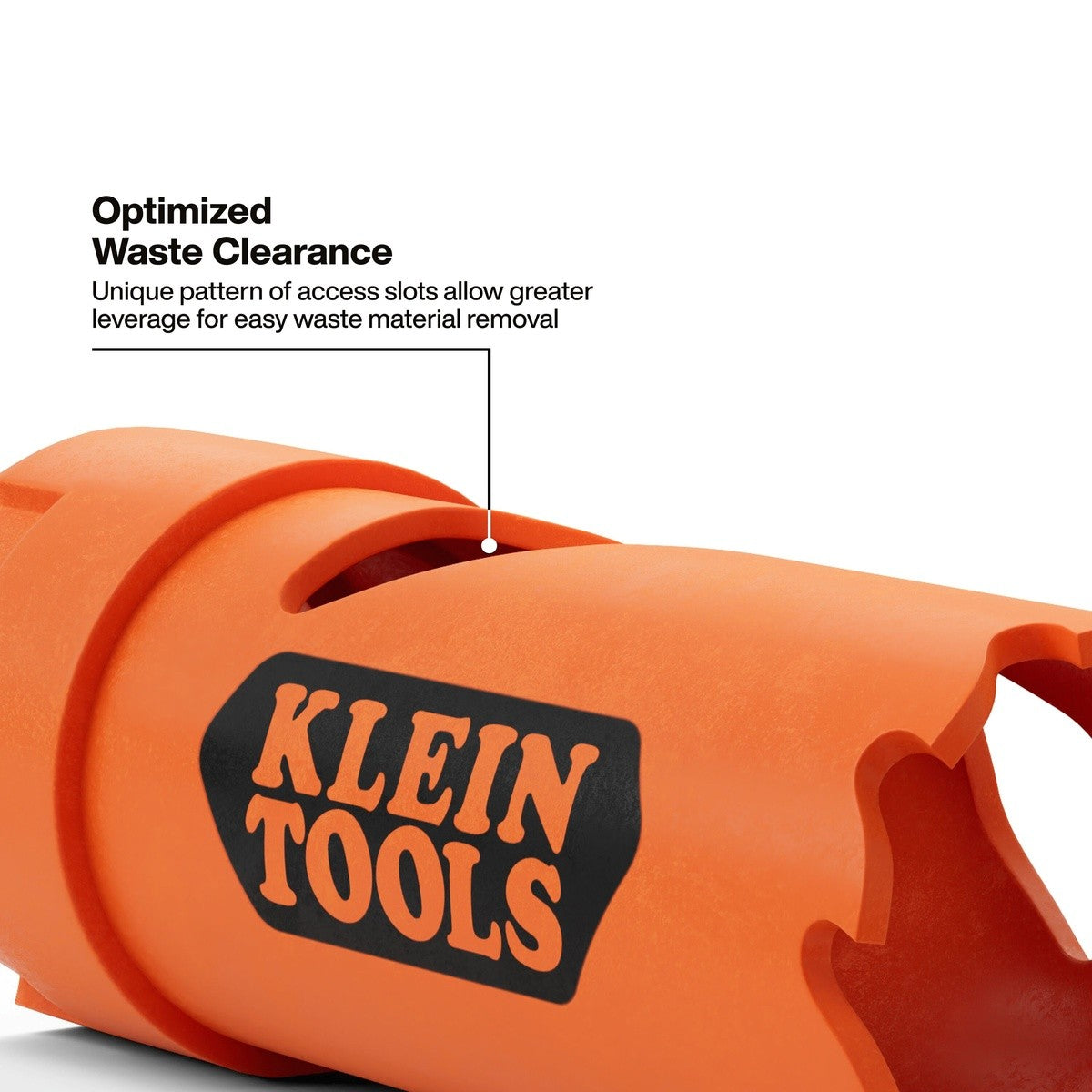 Klein 31013 0.875" Standard Bi-Metal Hole Saw for Metal Wood and Plastic - 2