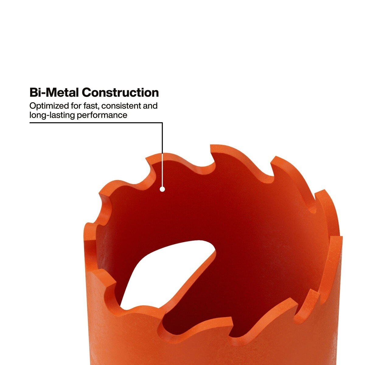 Klein 31015 1-1/8" Bi-Metal Hole Saw for Wood Plastic and Steel - 4