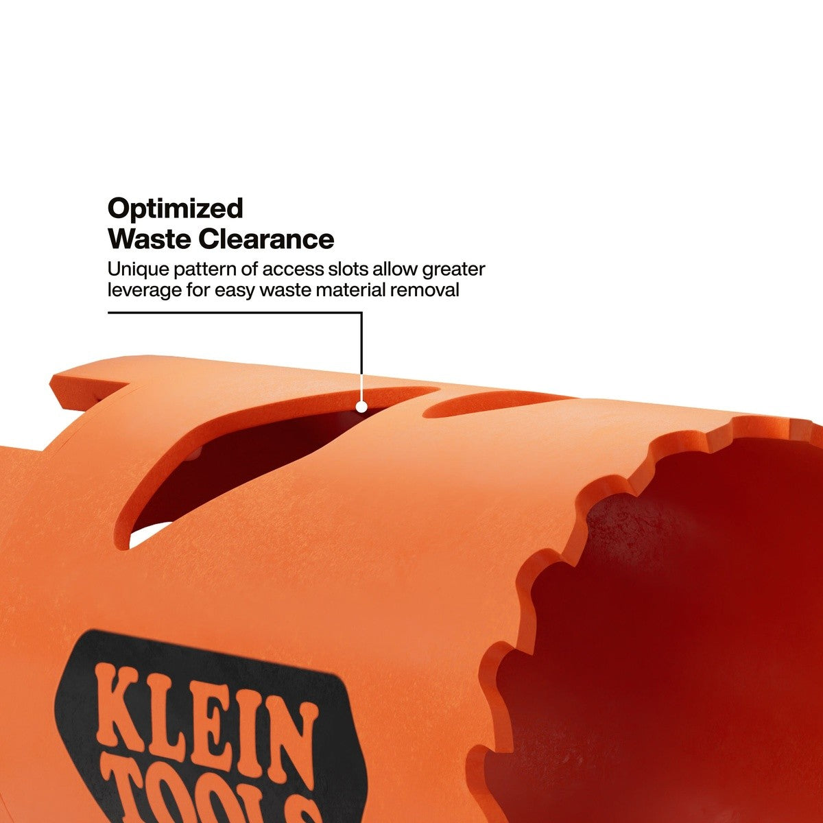 Klein 31017 1-1/2" Bi-Metal Hole Saw for Metal Wood Drywall Plastic - 2