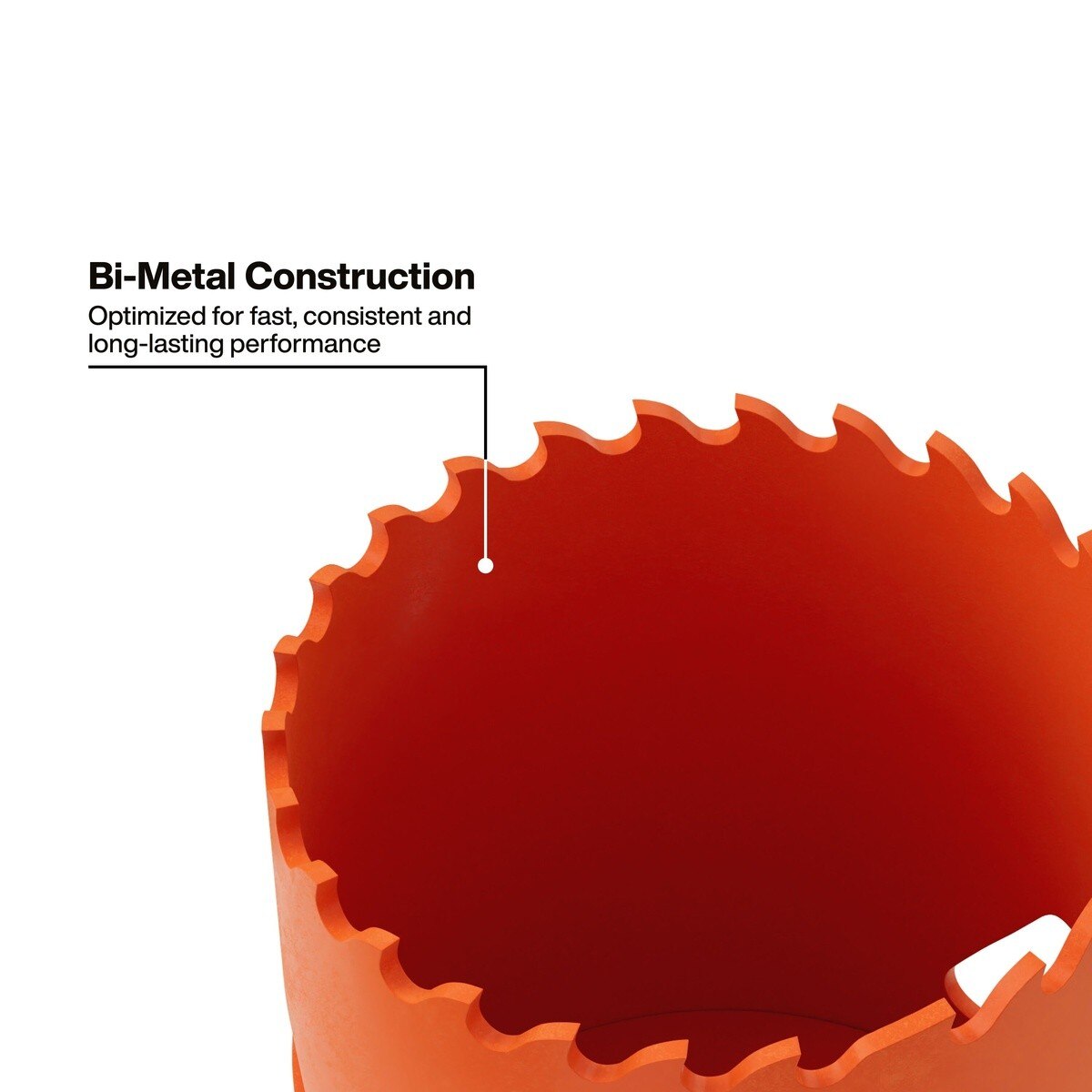 Klein 31019 2" Bi Metal Hole Saw for Cutting Wood Plastic Drywall and Steel - 2