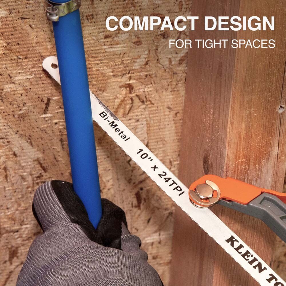 Klein 31432 Compact Medium-Cut Hacksaw - 7