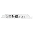 Klein 31731 6" Reciprocating Saw Blades, 10/14 TPI, 5 Pk