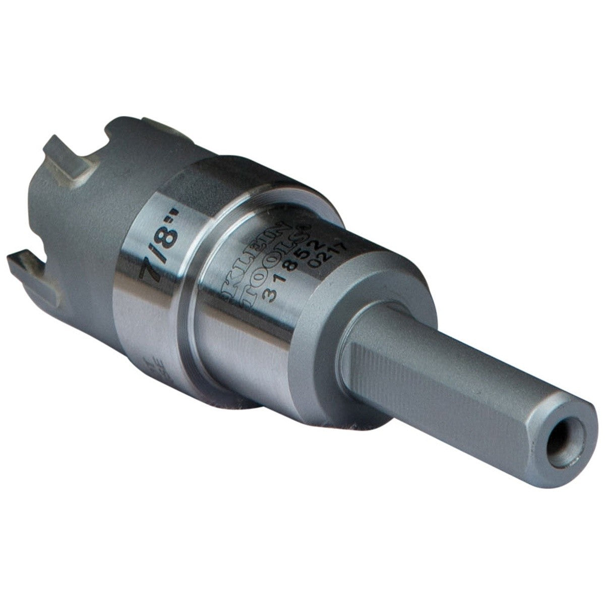 Klein 31875 7/8" Carbide Hole Cutter with Integrated Flange and Split Point Pilot Bit - 5