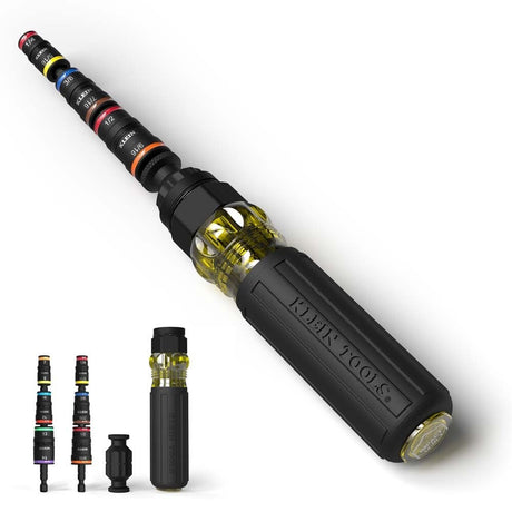 Klein 32914HD 14-in-1 Impact Rated Flip Socket Set