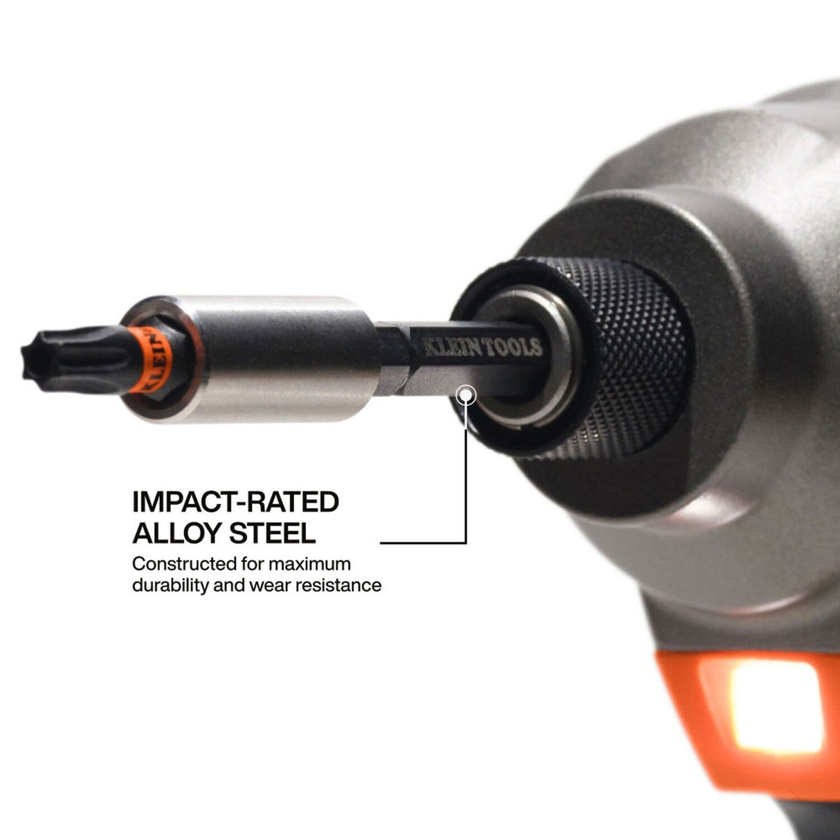 Klein 33811B Drill and Driver Bit Set with Titanium-Nitride Coated Bits and MODbox Compatible Case (21 Piece) - 6