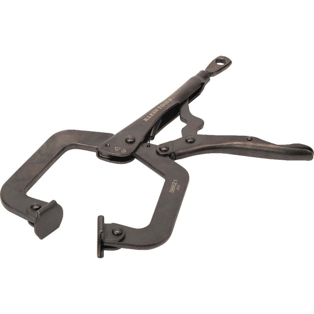 Klein 38621 C-Clamp Locking Pliers With Swivel Jaws, 9-Inch - 7