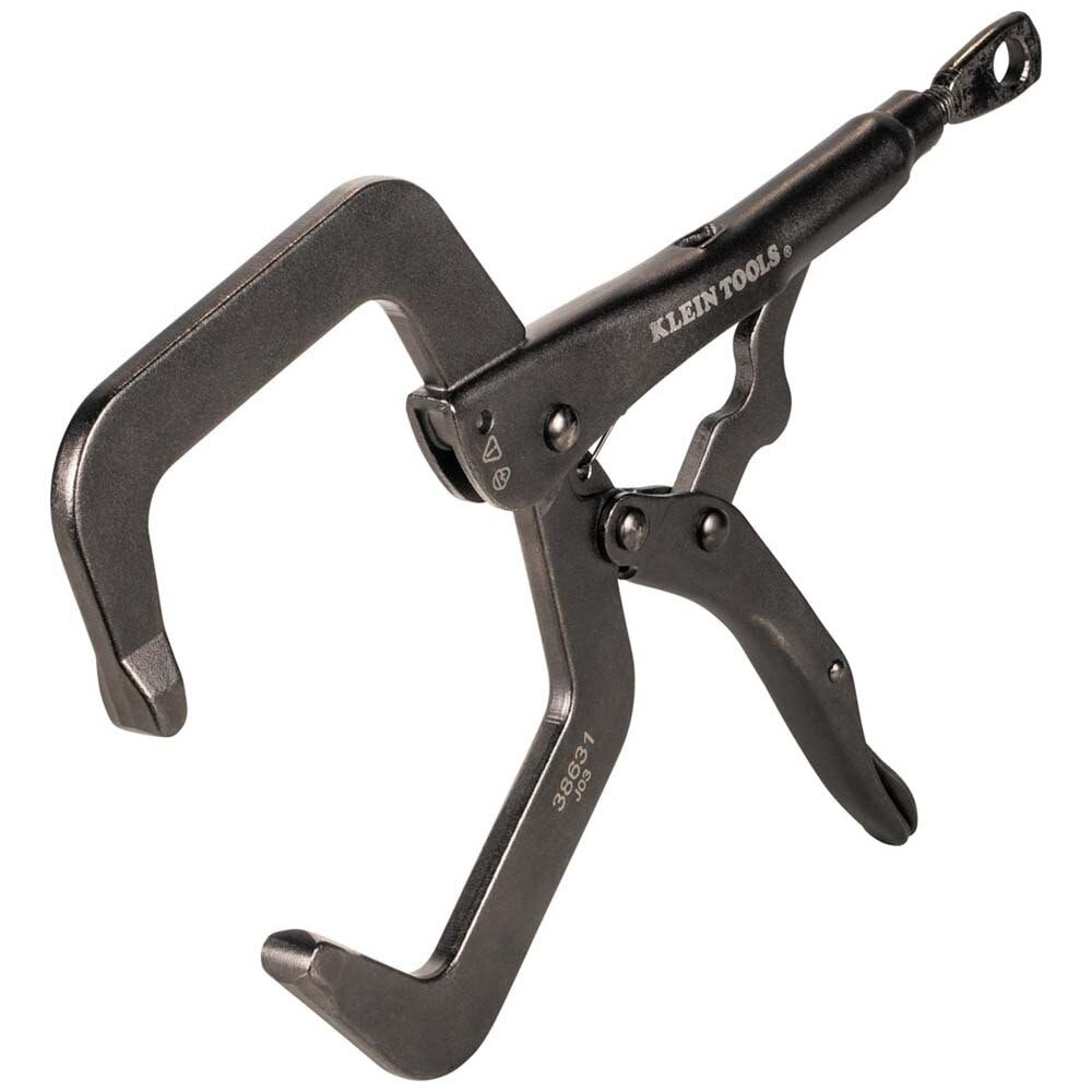 Klein 38631 C-Clamp Locking Pliers With Standard Jaws, 9-Inch