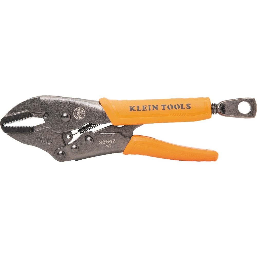 Klein 38642 Straight Jaw Locking Pliers, 10-Inch - 4