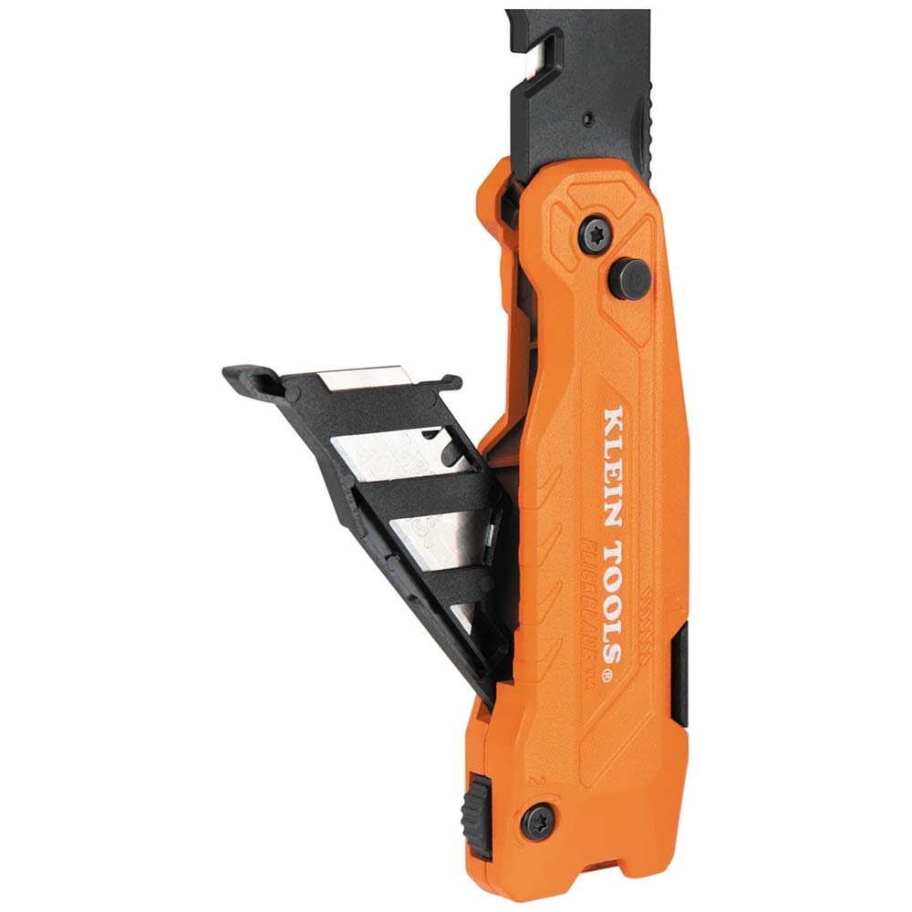 Klein 44306 FLICKBLADE 2-in-1 Utility Knife / Scraper with Blade Storage - 2