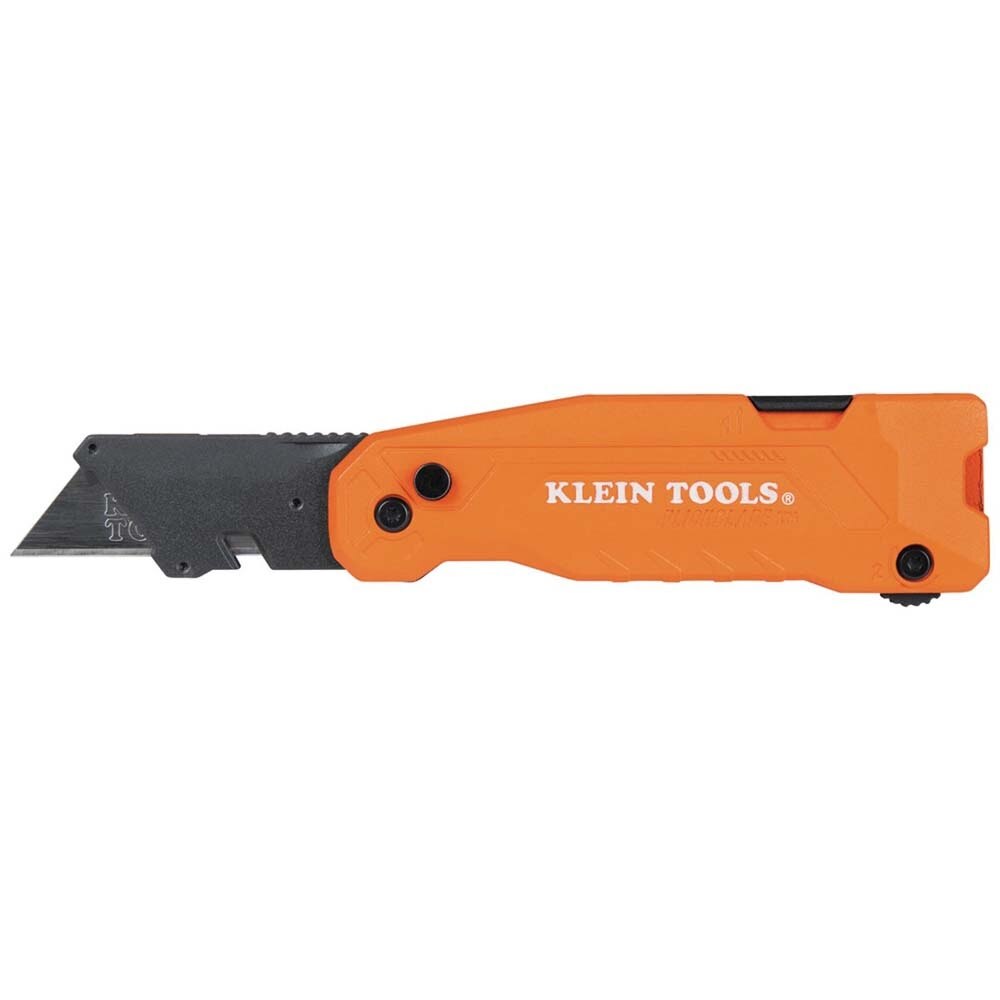 Klein 44306 FLICKBLADE 2-in-1 Utility Knife / Scraper with Blade Storage - 6