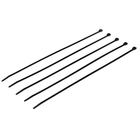 Klein 450-210 Cable Ties, 50 lb Tensile Strength, 11.5 Inch, Black (100 Pack)