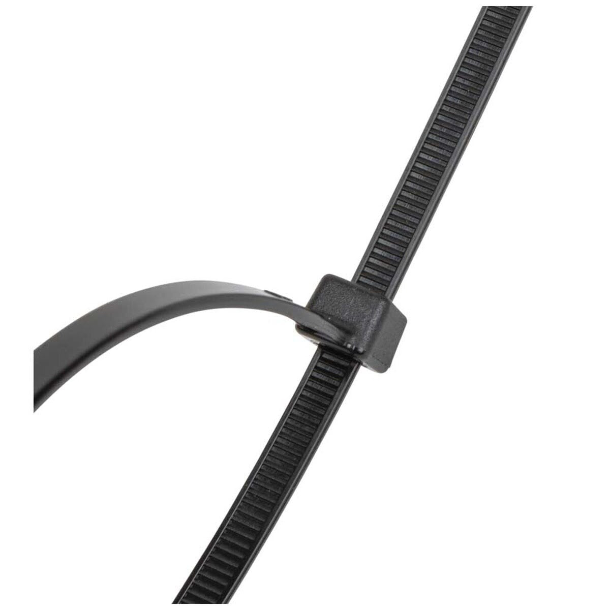 Klein 450-210 Cable Ties, 50 lb Tensile Strength, 11.5 Inch, Black (100 Pack) - 6