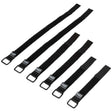 Klein 450-600 Hook and Loop Cinch Straps Multi-Pack for Cable Management (6 Pack)