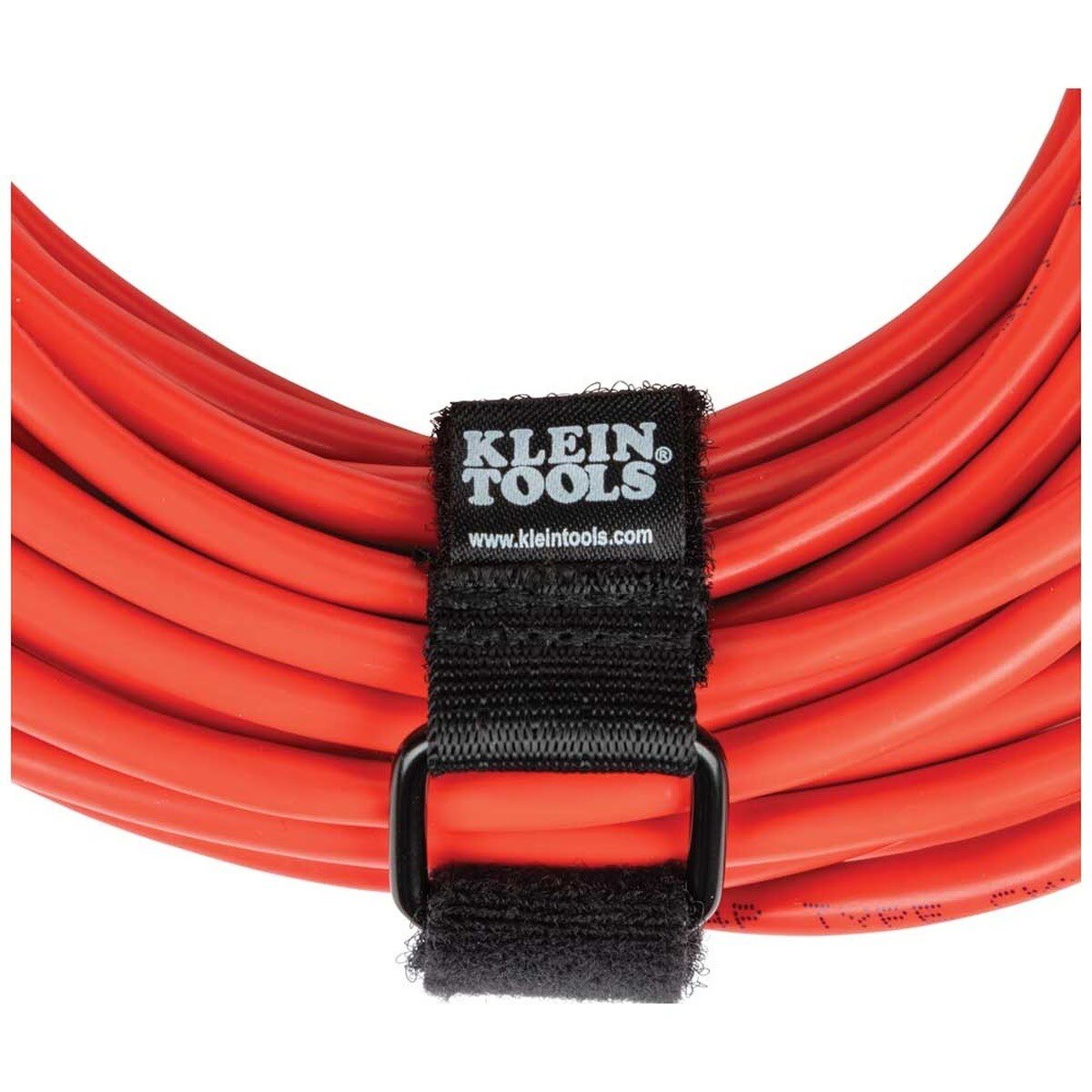 Klein 450-600 Hook and Loop Cinch Straps Multi-Pack for Cable Management (6 Pack) - 8