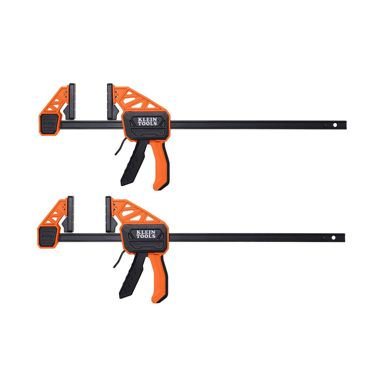 Klein 47551 Speed-Klamp 12-Inch Quick Clamp with 150-Pound Clamping Force (2 Pack)